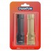 Quantum Ліхтар Quantum QM-FL1042 Minik 3W LED з USB Black-Gold, 2 шт./уп. (QM-FL1042)