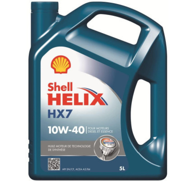 Shell Моторна олива Shell Helix HX7 10W-40, 5л (73914)