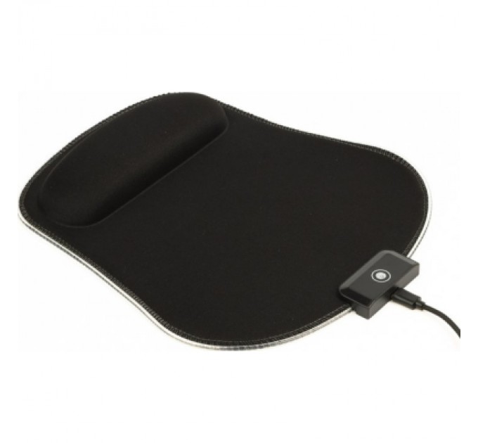 Maxxter Килимок для мишки Maxxter MMP-LEDPAD-BK RGB Black (MMP-LEDPAD-BK)