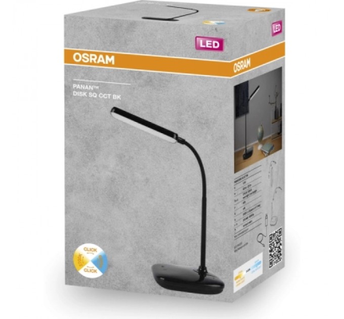 LEDVANCE Настільна лампа LEDVANCE PANAN DISK SQ 12W, 3CCT, DIM (4099854363665)