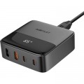 Acefast Зарядний пристрій Acefast 4xUSB 65W (2xUSB-C + 2xUSB-A) Gan Z6 Fast Charger (6974316283324)