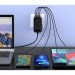 Choetech Зарядний пристрій Choetech 4xUSB 100W PD (2хUSB-C+2хUSB-A) сharger diamond model black (PD6028-BK)