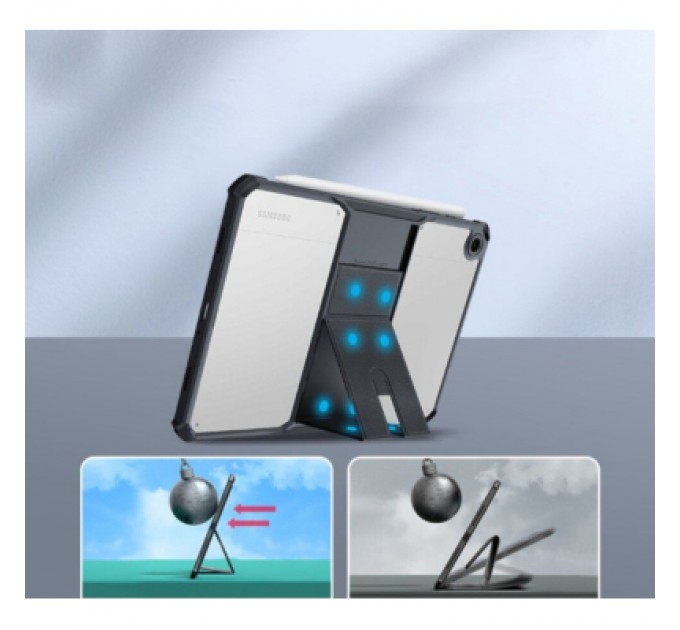 Xundd Чохол до планшета Xundd Stand Samsung Galaxy Tab A9 SM-X115 8.7" Black (713244)