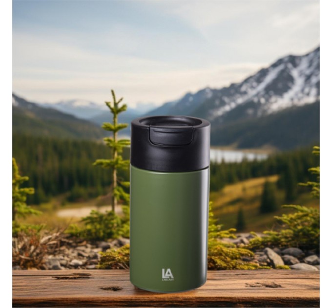 Line Art Термокружка Line Art Bogota 450 мл оливковий (60023122LA-31)