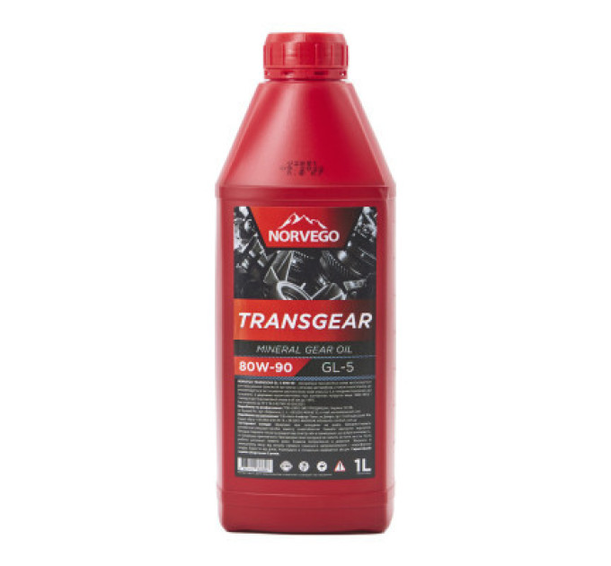 NORVEGO Трансмісійна олива NORVEGO TRANSGEAR GL5 80W90 1л