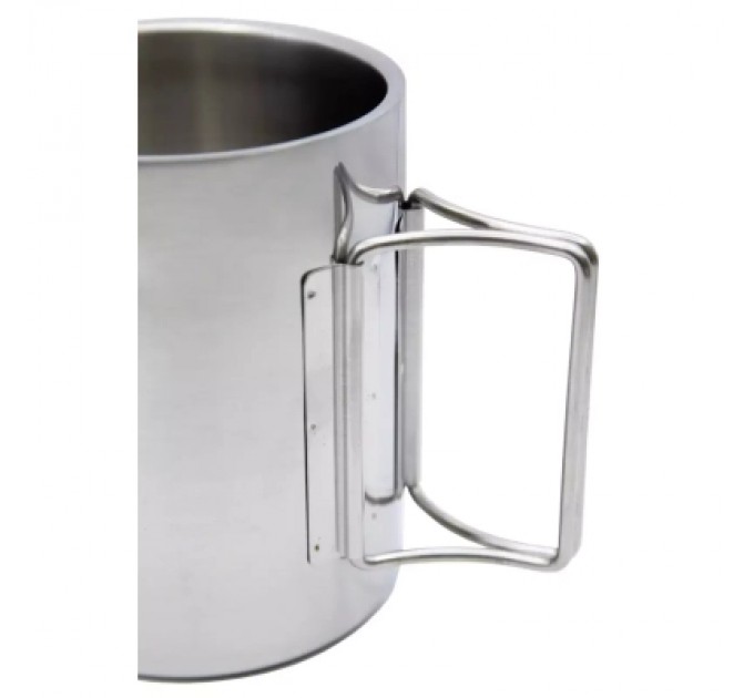 Tramp Чашка туристична Tramp зі складними ручками 500мл (UTRC-142-metal)