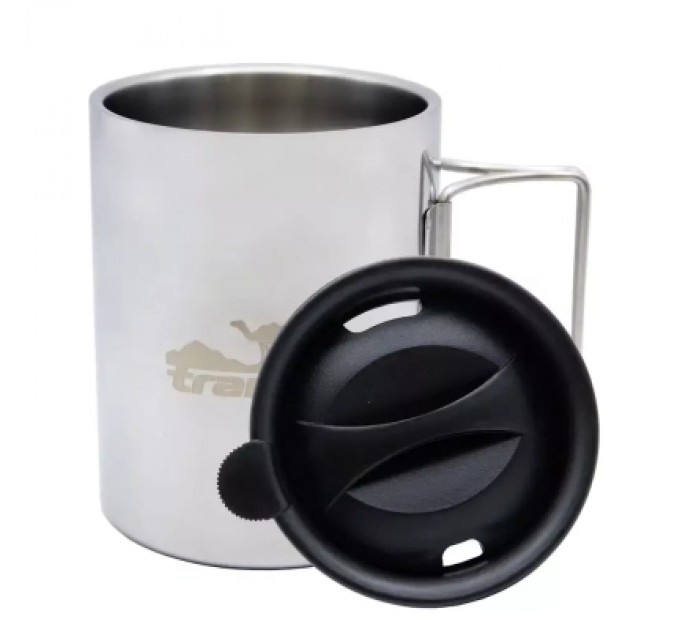 Tramp Чашка туристична Tramp зі складними ручками 500мл (UTRC-142-metal)