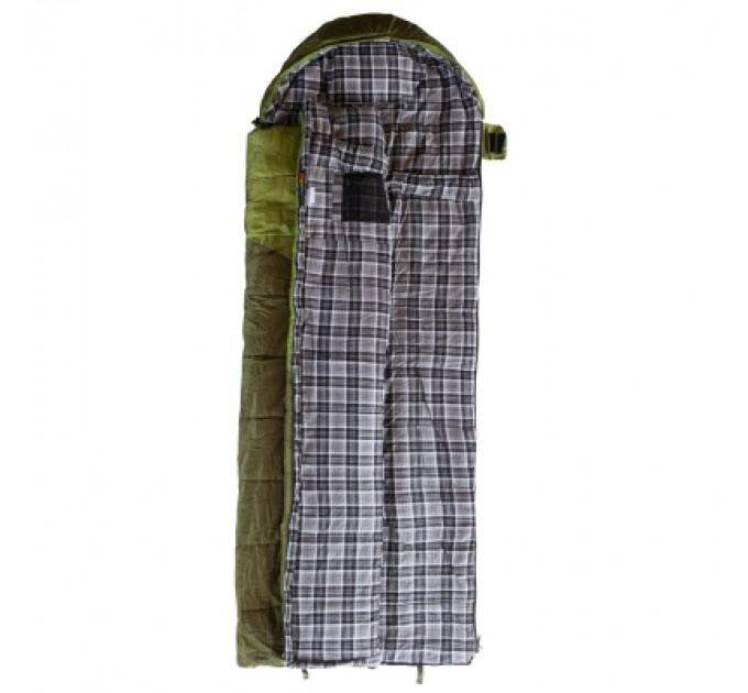 Tramp Спальний мішок Tramp Kingwood Regular Olive/Grey R (UTRS-053R-R)