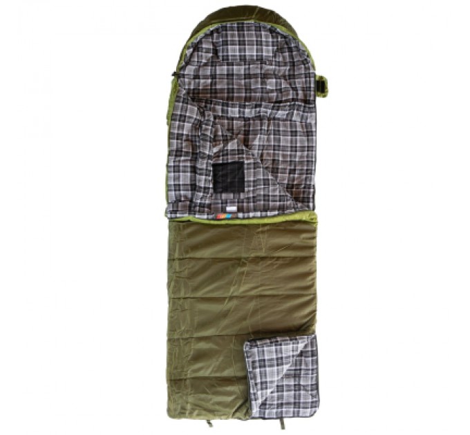 Tramp Спальний мішок Tramp Kingwood Regular Olive/Grey R (UTRS-053R-R)