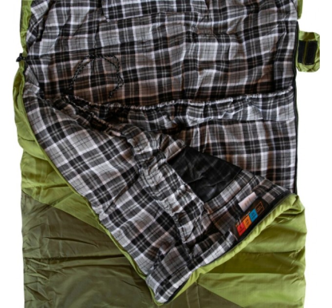 Tramp Спальний мішок Tramp Kingwood Regular Olive/Grey R (UTRS-053R-R)