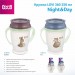 Lovi Поїльник-непроливайка Lovi 360 250 мл Night&Day Rabbit (1/610)