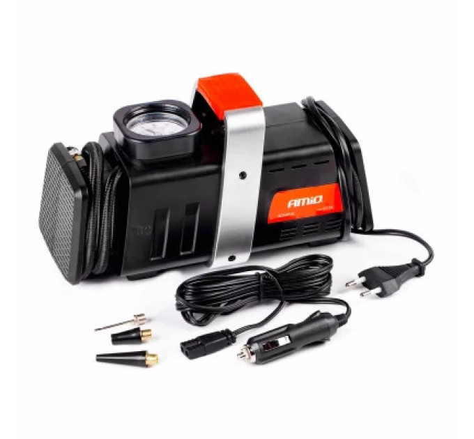 AMiO Автомобільний компресор AMiO 12В/230В Acomp-02 (01134)
