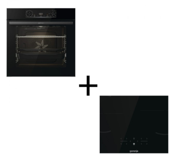 Gorenje Комплект вбудованої техніки Gorenje BOS6737E06BG + GI6401B (SET_BOS6737E06BG_GI6401B)