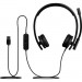 Logitech Навушники Logitech H570e Corded for Business Stereo Teams USB-A Black (981-001430)
