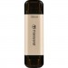 Transcend USB флеш накопичувач Transcend 128GB JetFlash 930 Gold-Black USB 3.2/Type-C (TS128GJF930C)