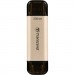 Transcend USB флеш накопичувач Transcend 256GB JetFlash 930 Gold-Black USB 3.2/Type-C (TS256GJF930C)