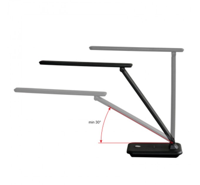 Євросвітло Настільна лампа Євросвітло Ridy-095 9,5Вт чорна