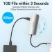 Vention Концентратор Vention USB3.1 Type-C --> HDMI/USB 3.0x3/PD 100W Hub 5-in-1 (TODHB)
