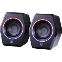 Акустична система Defender Solar 9 LED Bluetooth USB Black (65939)