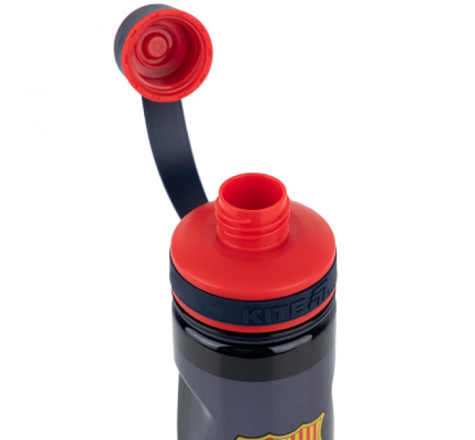 Kite Поїльник-непроливайка Kite FC Barcelona 500 мл, синя (BC25-397)