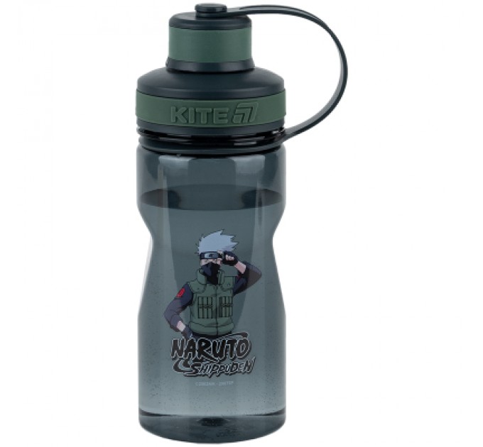 Kite Поїльник-непроливайка Kite Naruto, 500 мл, сіра (NR25-397)
