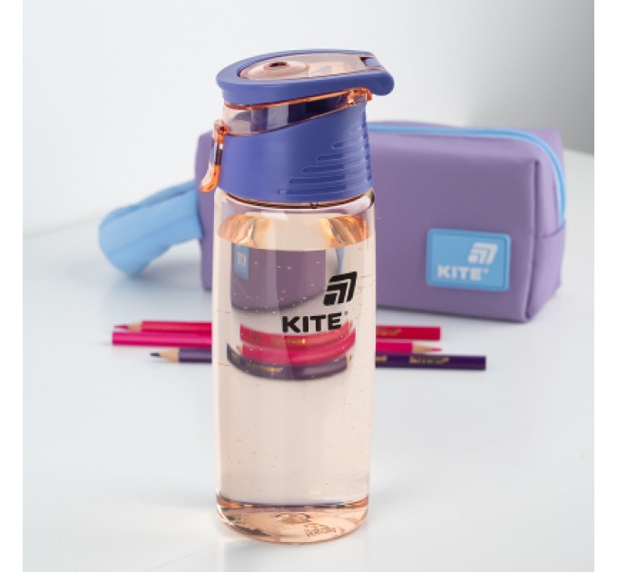 Kite Поїльник-непроливайка Kite 550 мл, рожева (K25-401-4)