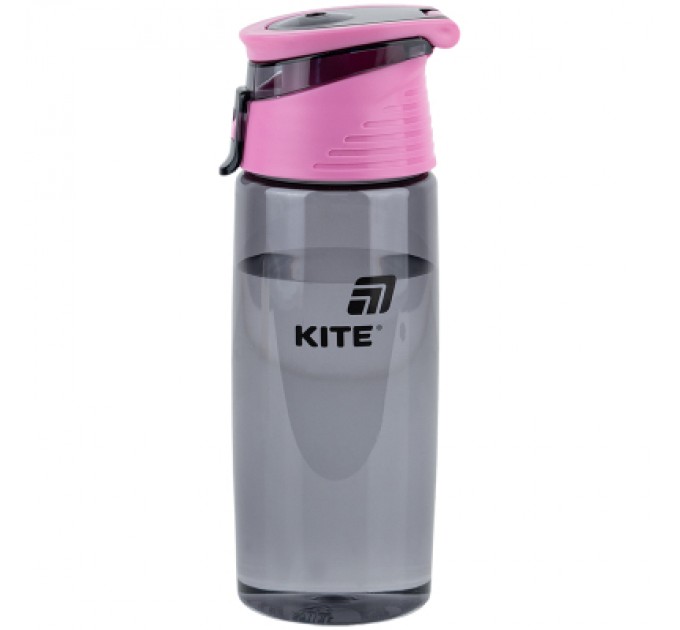 Kite Поїльник-непроливайка Kite 550 мл, сіра (K25-401-1)