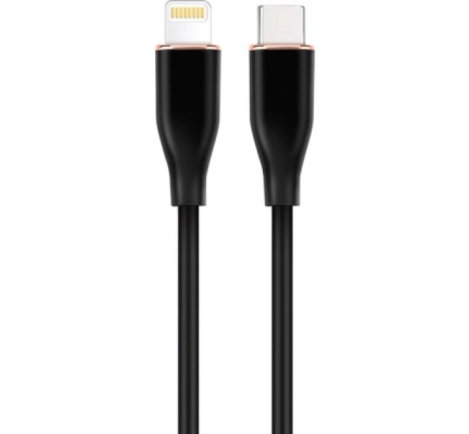 Cablexpert Дата кабель USB 2.0 AM to Lightning 1.5m 2.25A Cablexpert (CC-USB2S-CM8PM-1.5M-BK)