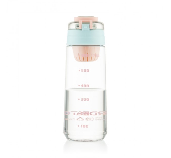 Ardesto Пляшка для води Ardesto Duo 720мл блакитний, рожевий (AR2272DB)