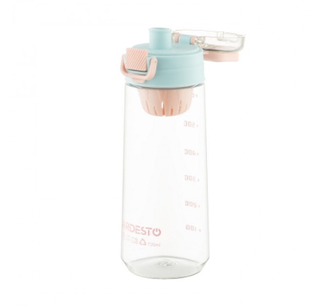 Ardesto Пляшка для води Ardesto Duo 720мл блакитний, рожевий (AR2272DB)