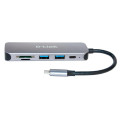 D-Link Концентратор D-Link DUB-2325 2xUSB3.0, 1xUSB TypeC, 1xSD, 1x-microSD, USB TypeC (DUB-2325)