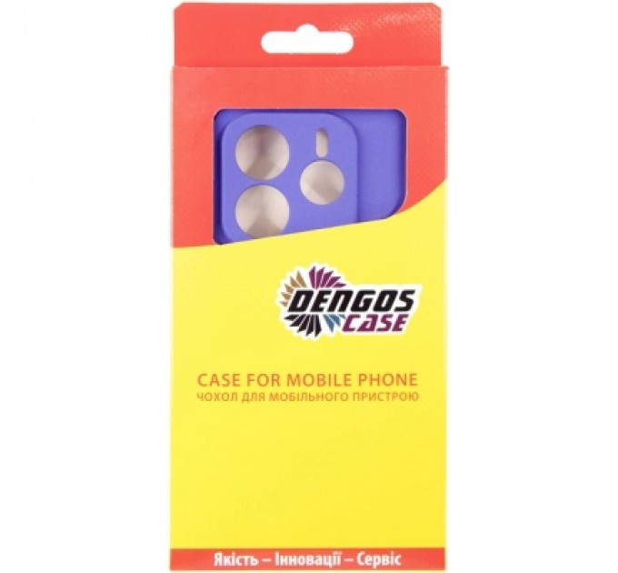 Dengos Чохол до мобільного телефона Dengos Kit Xiaomi Redmi Note 14 5G Carbon + 2 pcs glass (Purple) (DG-CTG2P-10)