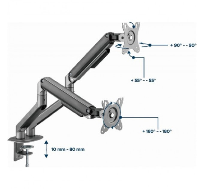 Gembird Кронштейн Gembird MA-DA2-05