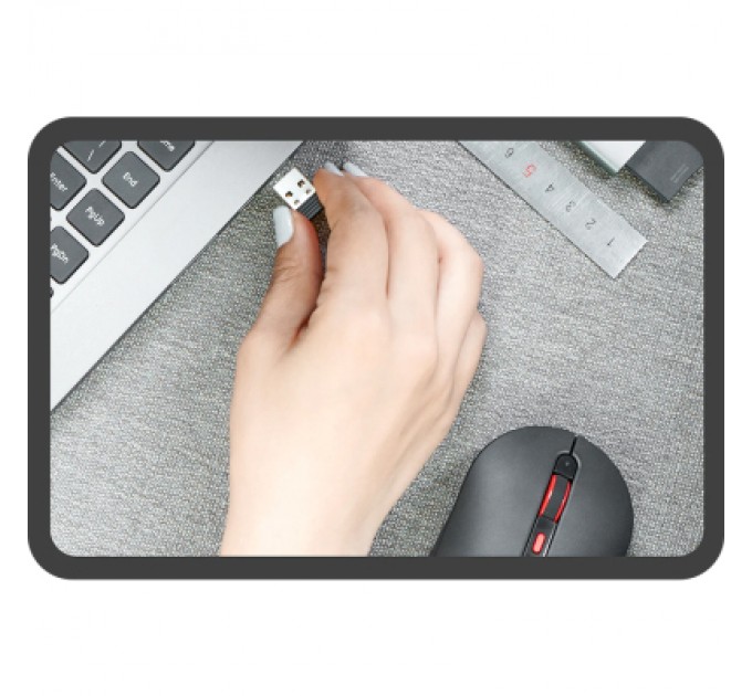 Xiaomi Мишка Xiaomi Miiiw Mute Wireless Black (MWMM01 Black)