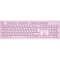 Клавіатура Canyon HKB-W01 Silent Wireless UA Pink (CNS-HKBW01P)