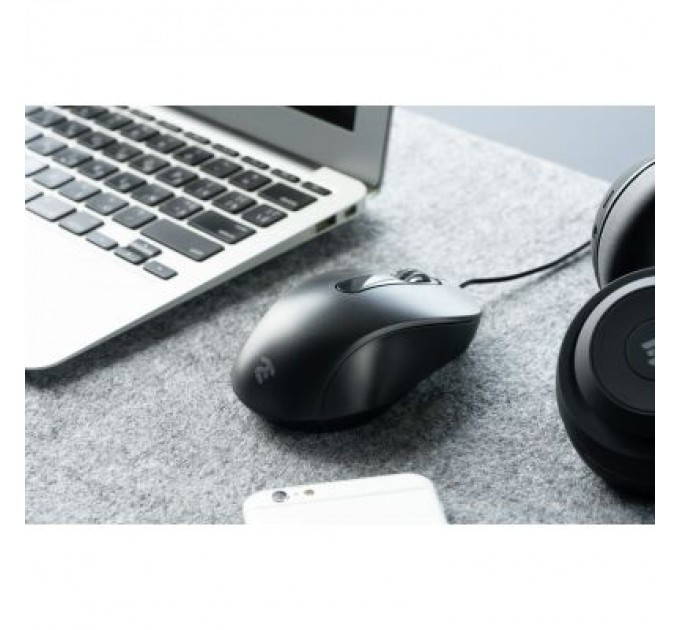2E Мишка 2E MF160 USB Black (2E-MF160UB)