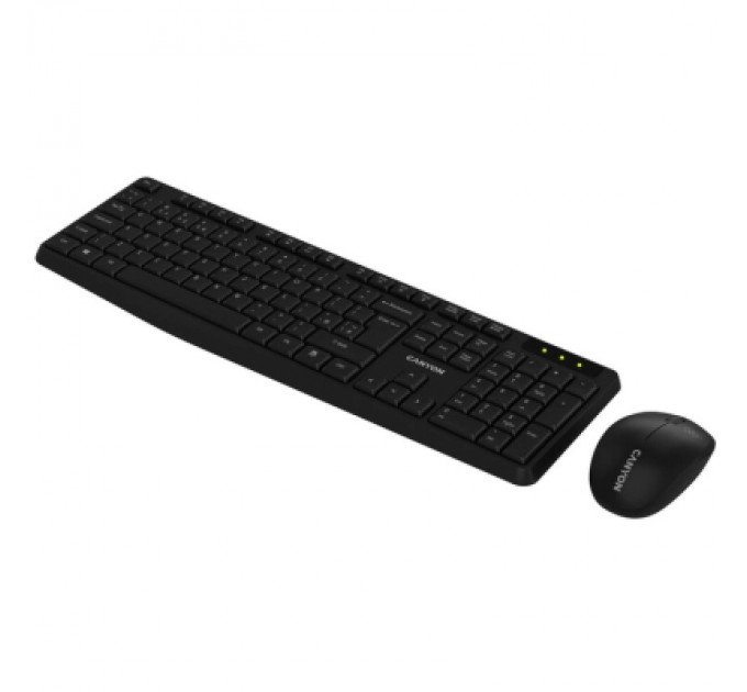 Canyon Комплект Canyon SET-W01 Wireless Black (CNE-HSETW01)
