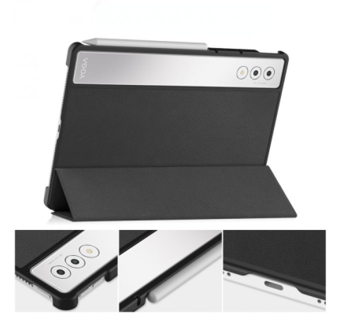 BeCover Чохол до планшета BeCover Smart Case Lenovo Yoga Tab Plus 12.7" Black (713429)