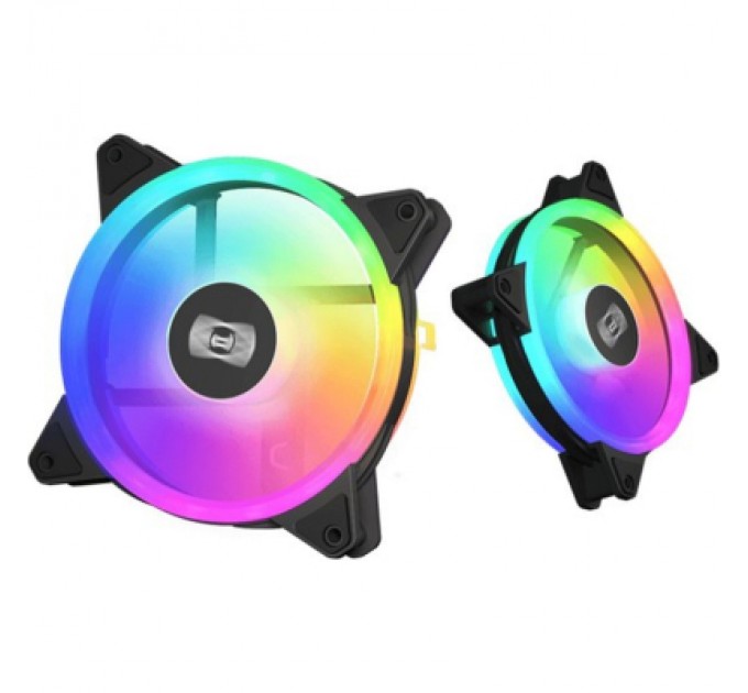 PcCooler Кулер до корпусу PcCooler F3 T120 ARGB BK 3IN1