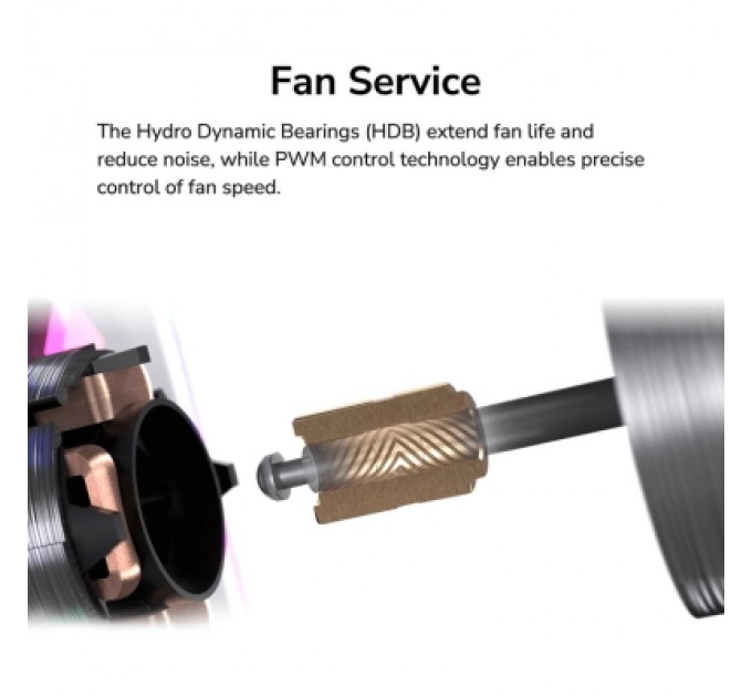 Cougar Кулер до корпусу Cougar SC140 ARGB (White)