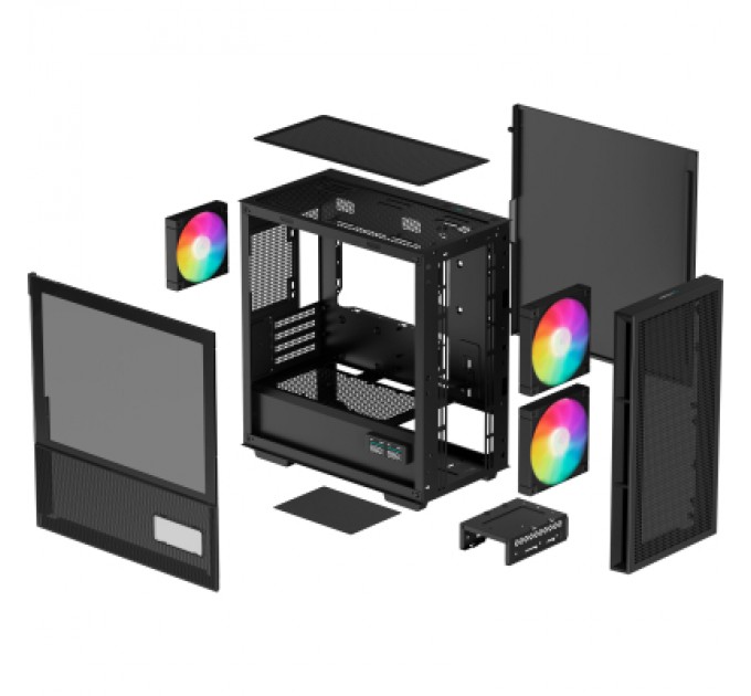 Deepcool Корпус Deepcool CH360 DIGITAL