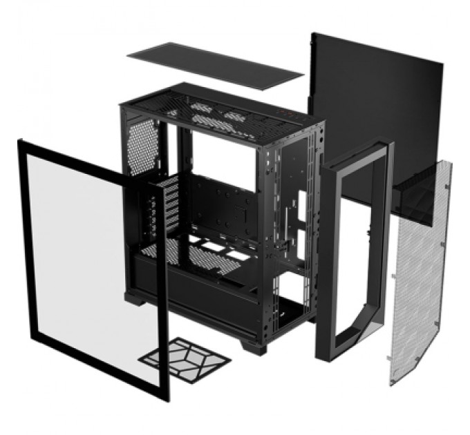 PcCooler Корпус PcCooler C3D510 BK