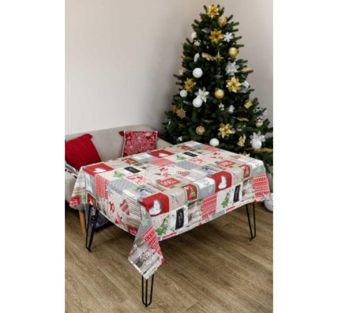 Прованс Скатертина Прованс Merry Christmas 180x132 см (4823093451421)