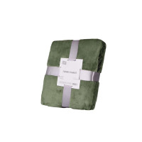 Плед Ardesto Flannel 100% поліестер, зелений 200х220 см (ART0212SB)
