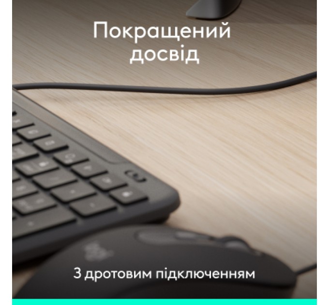 Logitech Клавіатура Logitech Signature Slim K620 for Business USB-C UA Graphite (920-013333)