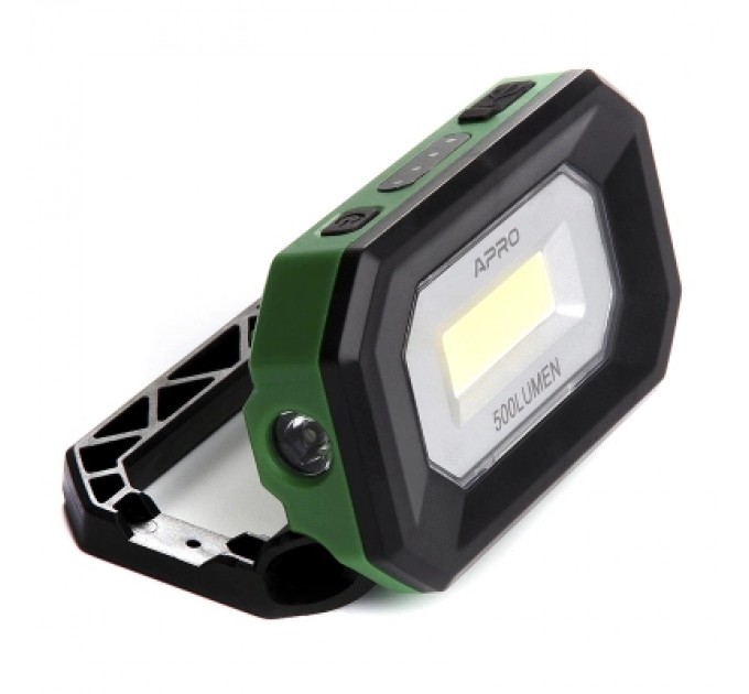 APRO Ліхтар APRO акумуляторний 5 Вт 500 Лм (Li-ion 2000 мАг) (900518)