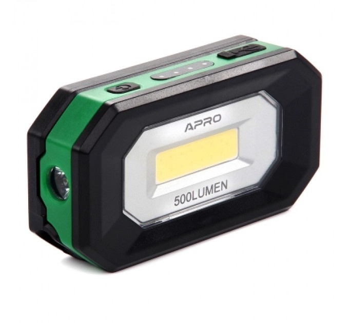 APRO Ліхтар APRO акумуляторний 5 Вт 500 Лм (Li-ion 2000 мАг) (900518)
