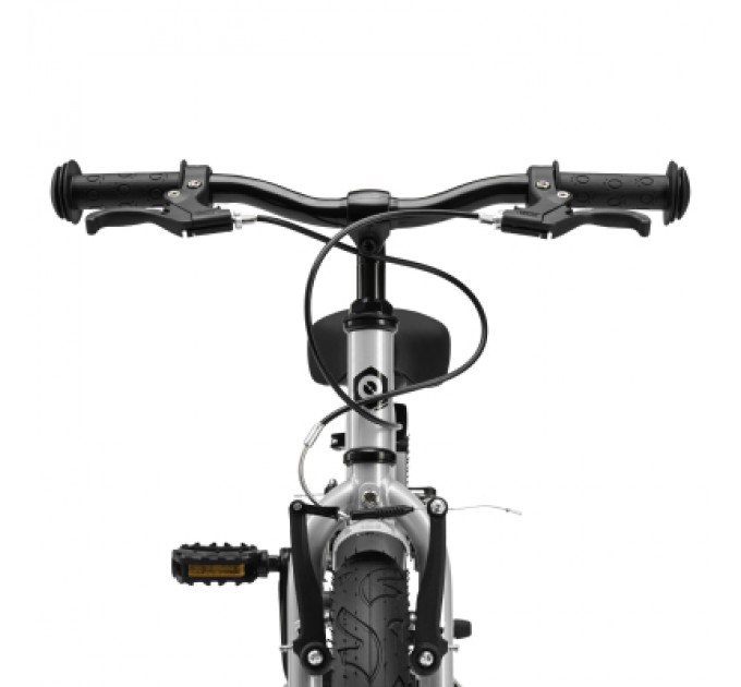 Miqilong Дитячий велосипед Miqilong ST 16" срібний (RBB-ST16-SILVER)