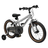 Дитячий велосипед Miqilong ST 16" срібний (RBB-ST16-SILVER)