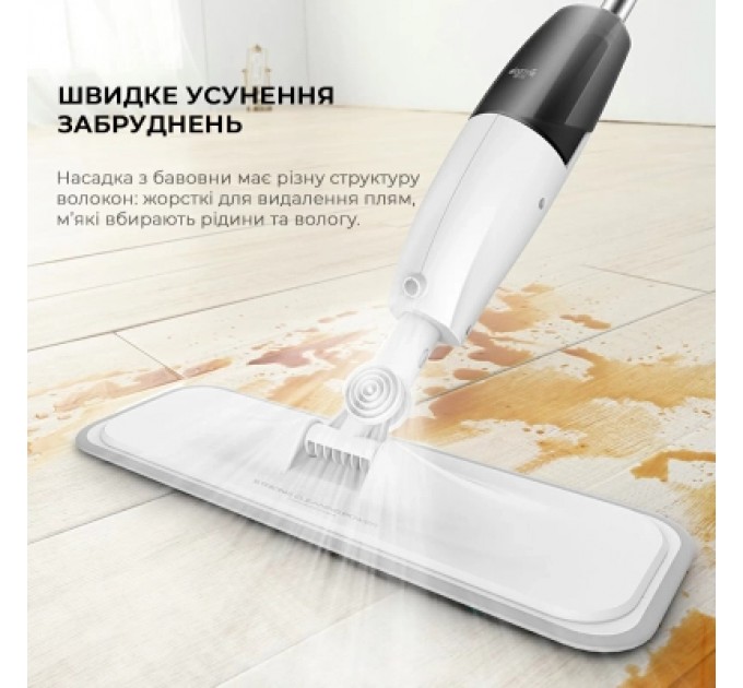Deerma Пилосос Deerma Spray Mop White (TB500)